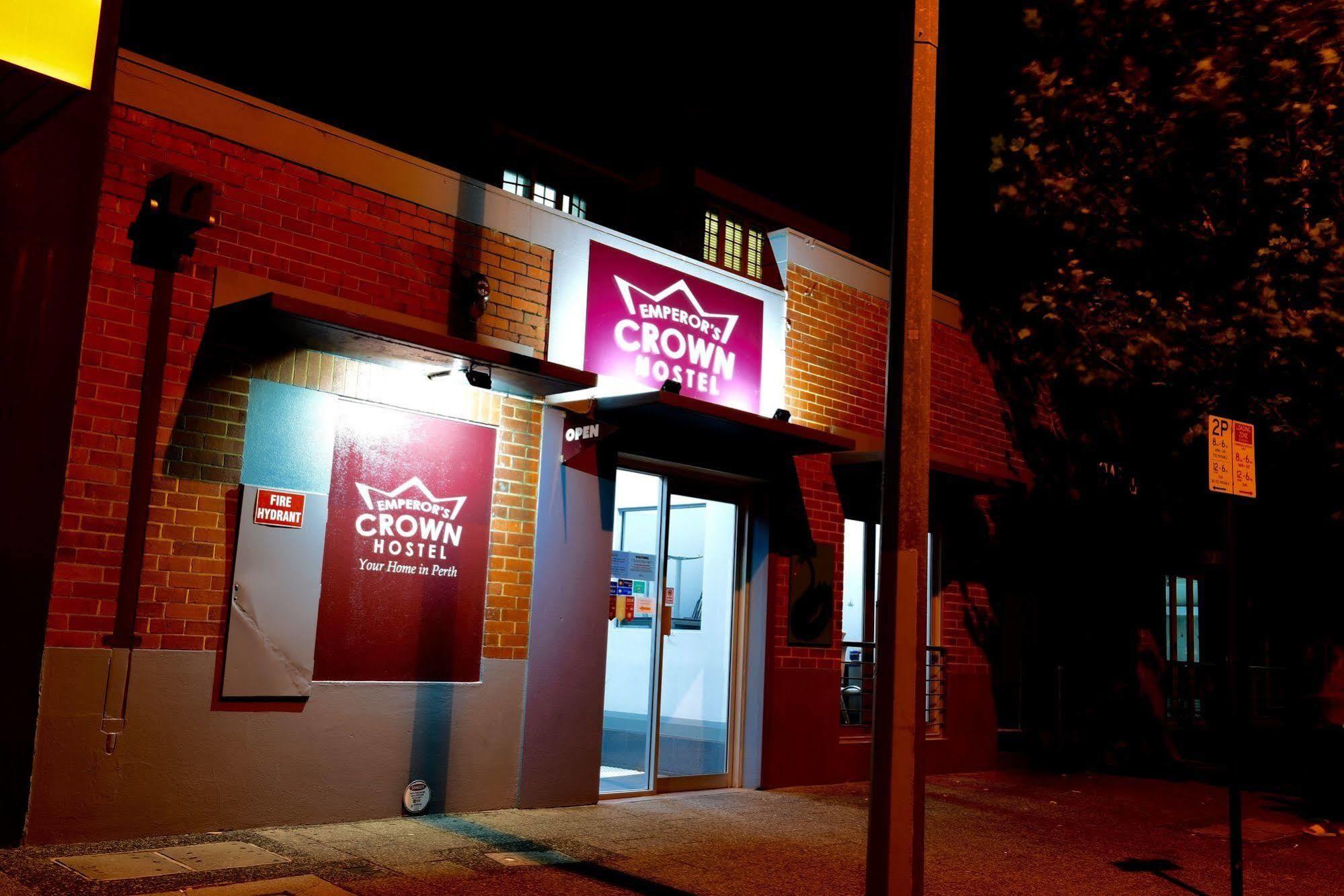 The Emperors Crown Hostel Perth Exterior foto